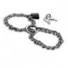 ESPOSAS DE METAL RESISTENTE CON CADENA DE ACERO INOXIDABLE.