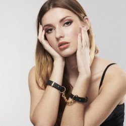 JOYERÍA - ESPOSAS LABERINTAS INDISCRETAS, PULSERAS NEGRAS