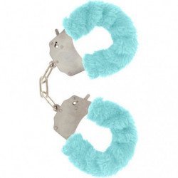TOYJOY - ESPOSAS DE BONDAGE AZULES CON PELUCHE DIVERTIDO