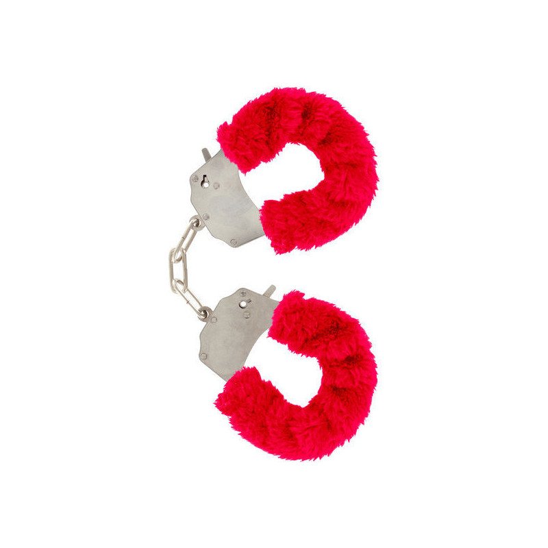TOYJOY - ESPOSAS DE BONDAGE ROJAS DIVERTIDAS CON PELUCHE