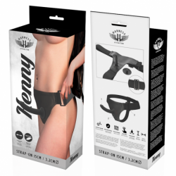 ARNÉS DE ATRACCIÓN - RNES SILICONE KENNY 15 CM -O- 3.2 CM