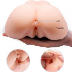 CRAZY BULL - DOBLE VIBRACIÓN REALISTA DE VAGINA Y ANO