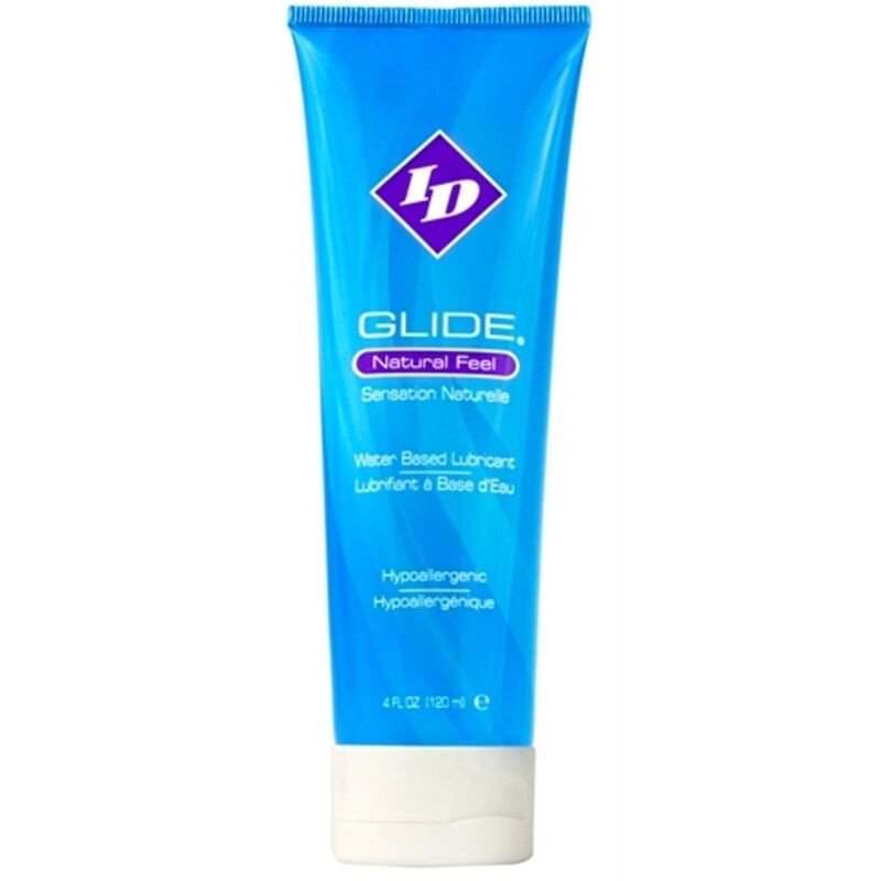 ID GLIDE - Lubricante a base de agua de larga duración, tubo de viaje de 120 ml
