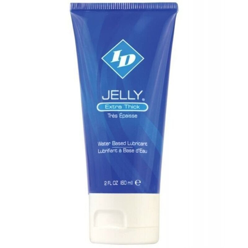 ID JELLY - Lubricante a base de agua, tubo de viaje extra grueso de 60 ml