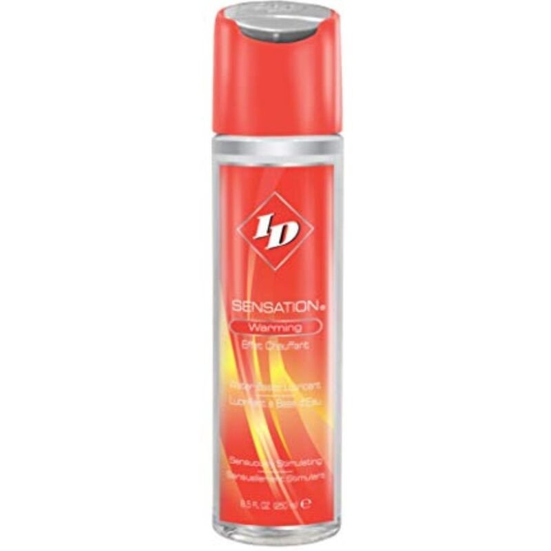 ID SENSATION - Lubricante a base de agua con efecto térmico 250 ml