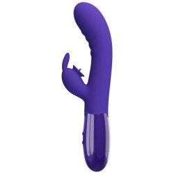 AMOR PRECIOSO - VIBRADOR DE CONEJO VIOLETA CERBERUS YOUTH