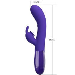 AMOR PRECIOSO - VIBRADOR DE CONEJO VIOLETA CERBERUS YOUTH