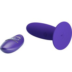 PRETTY LOVE - VIBRADOR ANAL YOUTH PLUG CON CONTROL REMOTO VIOLET