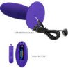 PRETTY LOVE - VIBRADOR ANAL YOUTH PLUG CON CONTROL REMOTO VIOLET