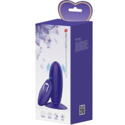 PRETTY LOVE - VIBRADOR ANAL YOUTH PLUG CON CONTROL REMOTO VIOLET