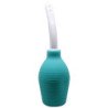 MR PLAY - DUCHA DE GOMA AZUL CON FORMA DE PERA ANAL