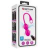 BOLAS VIBRATORIAS RECARGABLES ROSAS DE AMOR PRECIOSO - ELVIRA