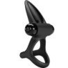 PRETTY LOVE - ANILLO VIBRATORIO 10 VIBRACIONES SILICONA NEGRA