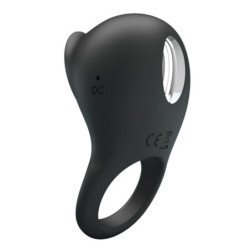 PRETTY LOVE - ANILLO VIBRATORIO PARA EL PENE CON LENGUA NEGRA