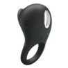 PRETTY LOVE - ANILLO VIBRATORIO PARA EL PENE CON LENGUA NEGRA