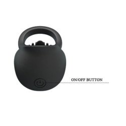 PRETTY LOVE - ANILLO VIBRATORIO PARA EL PENE CON LENGUA NEGRA