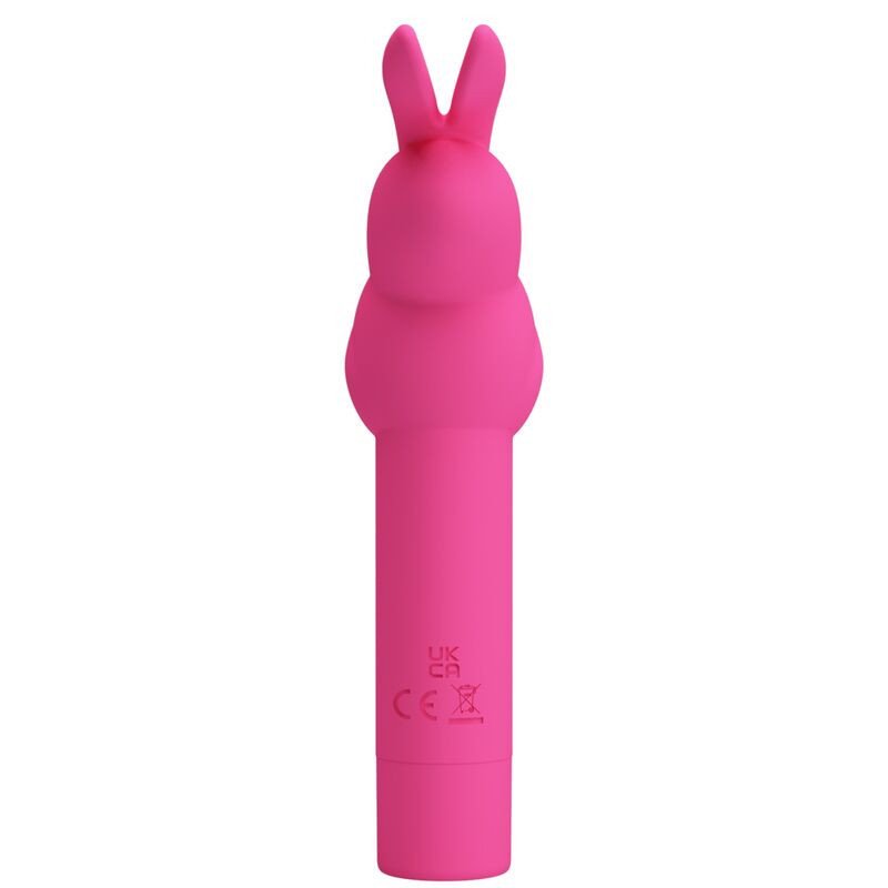 AMOR PRECIOSO - VIBRADOR DE SILICONA GERARDO FUSCHIA CONEJO