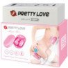 PRETTY LOVE - CAJA MÁGICA BALA VIBRATORIA Y ESTIMULADOR ROSA
