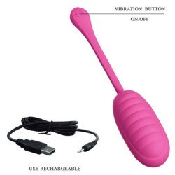 PRETTY LOVE - HUEVO VIBRATORIO RECARGABLE CATALINA PINK APLICACIÓN GRATUITA