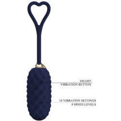 PRETTY LOVE - VIVIAN HUEVO VIBRADOR CONTROL REMOTO AZUL