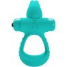 PRETTY LOVE - ANILLO VIBRADOR DE CONEJO VERDE CON FORMA DE HIGOS