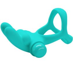 PRETTY LOVE - ANILLO VIBRADOR DE CONEJO DE DANTE GREEN