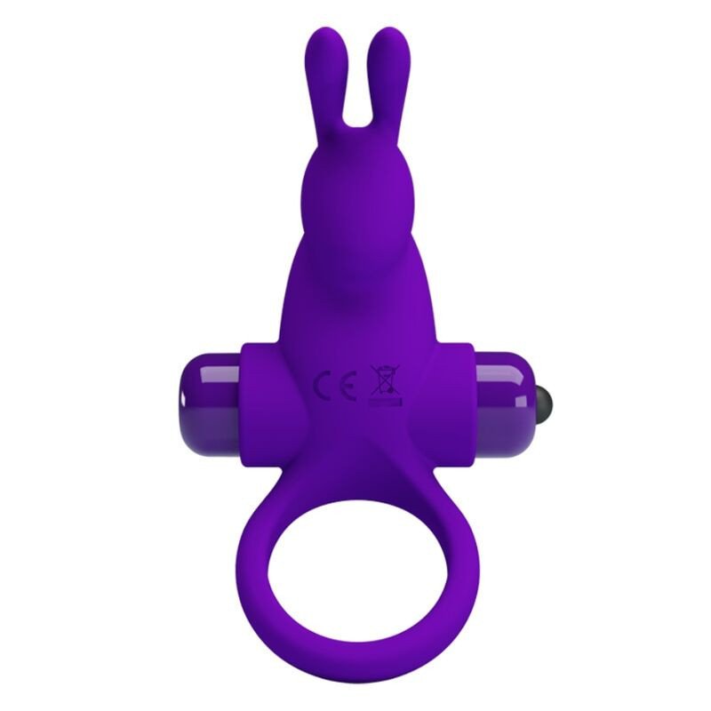 AMOR PRECIOSO - ANILLO VIBRADOR I RABBIT PARA PENE MORADO