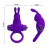 AMOR PRECIOSO - ANILLO VIBRADOR I RABBIT PARA PENE MORADO