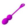 BOLAS VIBRATORIAS RECARGABLES ELVIRA DE AMOR PRECIOSO - MORADO