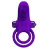 PRETTY LOVE - ANILLO VIBRATORIO MORADO PARA EL PENE