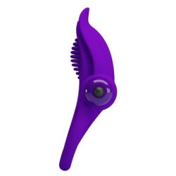 PRETTY LOVE - ANILLO VIBRATORIO MORADO PARA EL PENE