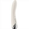 SATISFACTOR - VIBRADOR GIRATORIO 1 PARA EL PUNTO G, COLOR BEIGE