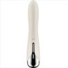 SATISFACTOR - VIBRADOR GIRATORIO 1 PARA EL PUNTO G, COLOR BEIGE