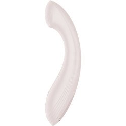 SATISFACTOR - VIBRADOR DE FUERZA G - ESTIMULADOR DEL PUNTO G BEIGE