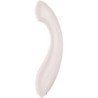 SATISFACTOR - VIBRADOR DE FUERZA G - ESTIMULADOR DEL PUNTO G BEIGE