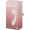 SATISFACTOR - VIBRADOR DE FUERZA G - ESTIMULADOR DEL PUNTO G BEIGE