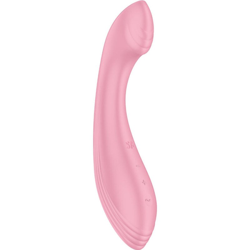SATISFACTOR - VIBRADOR G-FORCE ESTIMULADOR DEL PUNTO G ROSA