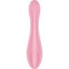 SATISFACTOR - VIBRADOR G-FORCE ESTIMULADOR DEL PUNTO G ROSA