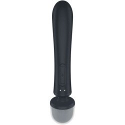 SATISFYER - TRIPLE LOVER MASAJEADOR VIBRADOR RABBIT GRIS