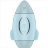 SATISFYER - MISSION CONTROL AZUL VIBRADOR PEQUEÑO DE DOBLE IMPULSO