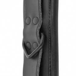 DARKNESS - ESPOSAS Y COLLAR DE CUERO NEGRO