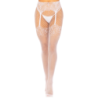 LEG AVENUE - MEDIAS DE RED CON COSTURA TRASERA