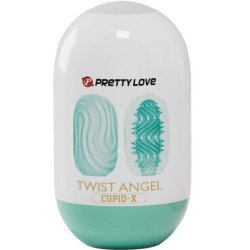 PRETTY LOVE - HUEVO MASTURBADOR DE CUPIDO CON ÁNGELES GIROSOS