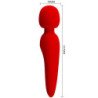 PRETTY LOVE - MEREDITH MASAJEADOR 12 MODOS VIBRACION ROJO