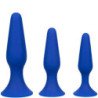CALEXOTICS - ADMIRAL KIT 3 PLUG ANAL AZUL