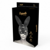 COQUETTE CHIC DESIRE - MÁSCARA DE CUERO VEGANO CON OREJAS DE CONEJO