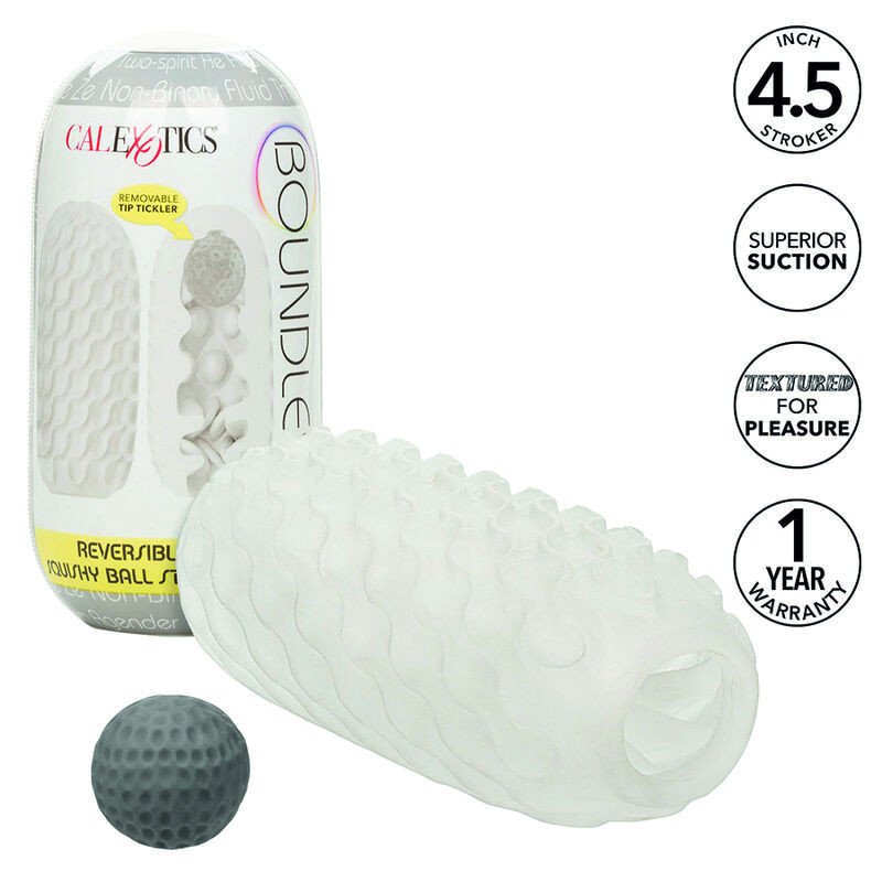 CALEXOTICS - PELOTA REVERSIBLE Y BLANDA DE AMARILLO