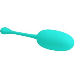 PRETTY LOVE - HUEVO VIBRATORIO RECARGABLE VERDE KNUCKER WATER