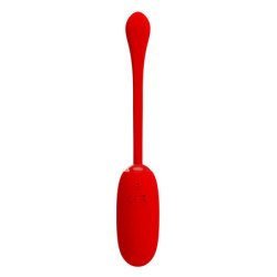 PRETTY LOVE - HUEVO VIBRADOR RECARGABLE E IMPERMEABLE JULIUS ROJO