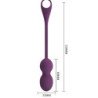 AMOR PRECIOSO - ELVIRA BOLA DE KEGEL CON CONTROL REMOTO MEDIANTE APP MORADO